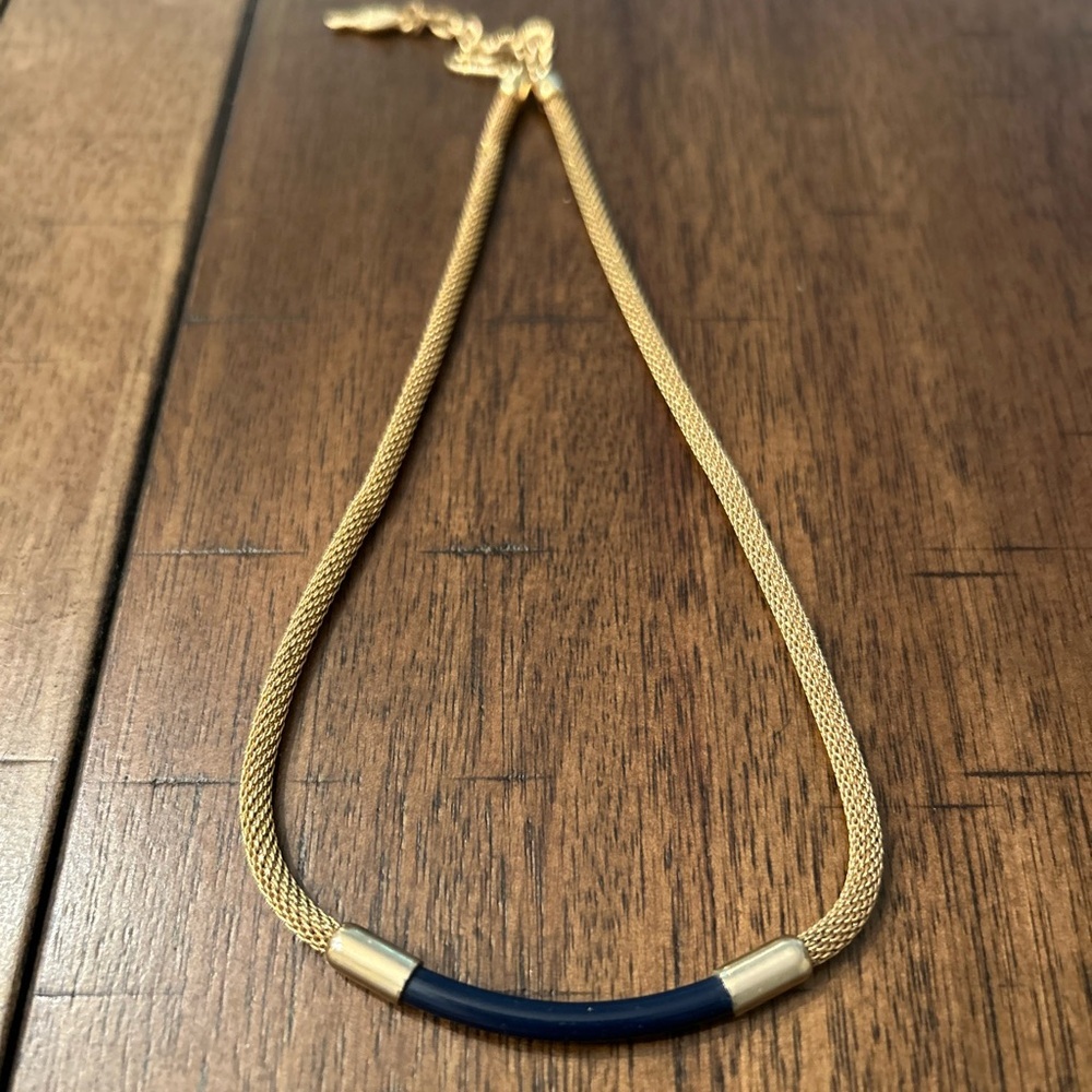 Vintage Sarah Coventry Blue Bar Snake Chain - Picture 12 of 16